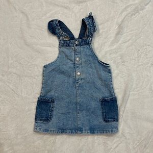 Little Girl Denim Jumpskirt